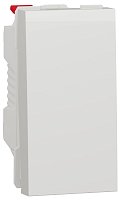 Выключатель без рамки Schneider Electric Unica Modular 1-кл. 1 мод. белый